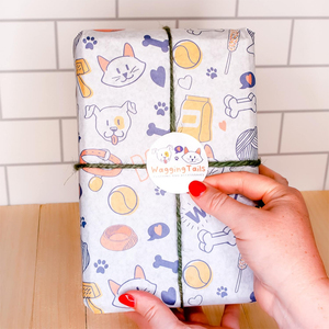 اجنحة ورق تغليف شعار ورسالة مطبوع حسب الطلب - Product Image 6