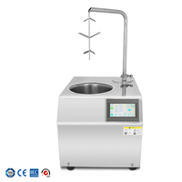 Distributeur de chocolat chaud avec robinet pour café et pâtisserie, 5,5 L, mini machine à fondue pour bonbons