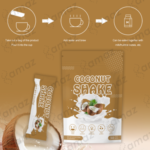 Batido de Leche para Quemar Grasa al por Mayor OEM/ODM, Polvo Detox, Batido Slim Plus, Batido <span class=keywords><strong>Diet</strong></span>ético Quemagrasas, Polvo de Batido de Leche de Coco Slim - Product Image 5