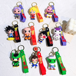 Llaveros de PVC con figuras de dibujos animados, 27 diseños, <span class=keywords><strong>DBZ</strong></span>, <span class=keywords><strong>mochila</strong></span>, coche, llavero, colgante, regalos de joyería - Product Image 1