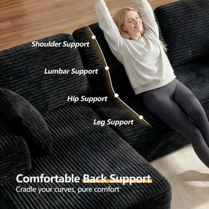 Free Shipping in Stock Modern Living Room Furniture Set L-Shape Convertible Couch <b>Bed</b> Sectional <b>Sofa</b> Wholesale Foam Compression - Product Image 5