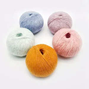 Coomamuu 50G/Bal Merino Alpaca Wol Gemengd Wollen Garen Voor Hand Breien Hoed Kledingstuk