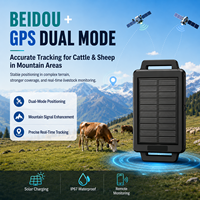 Traceur GPS AGPS/LBS portable et étanche pour bétail, compatible PC pour la gestion agricole, prix usine