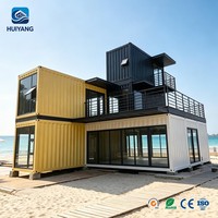 Maison conteneur préfabriquée à prix compétitif WinFair, luxe moderne, 2 chambres, petite, mobile, préfabriquée, à vendre en Chine