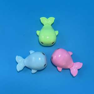 Juguete de delfín de 7.6cm con mecanismo de retroceso, lindo modelo de animal de juguete, 1 yuan, juguete infantil de vendedor callejero, venta al por mayor. - Product Image 2