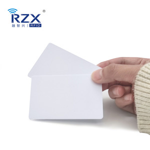 प्रिंट करने योग्य खाली सफेद <span class=keywords><strong>RFid</strong></span> कार्ड 13.56mhz nfc व्यवसाय कार्ड 85.5*54mm pvc स्मार्ट कार्ड समर्थन पढ़ने और लिखना - Product Image 2