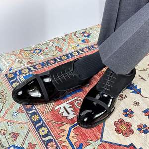 2026 Fashion <b>Top</b>-Notch Cowhide Shoes for Casual Wedding Attire, Business Formal Wear, Durable and Breathable Dress Shoes&Oxford - Product Image 2