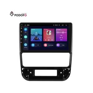 Podofo Android 9 pouces autoradio pour <span class=keywords><strong>Peugeot</strong></span> <span class=keywords><strong>406</strong></span> 1999-2004 (conduite à gauche) Carplay Android Auto GPS RDS HIFI prise en charge caméra AHD - Product Image 1