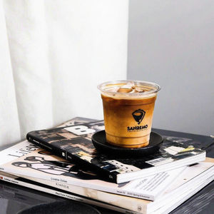 En paquete logotipo personalizado 12/16/24/32 oz PET tazas frías tazas de bebidas desechables 98mm para té y bebidas tazas de café helado transparente - Product Image 4