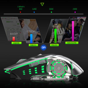 Meilleures ventes de <span class=keywords><strong>souris</strong></span> de jeu <span class=keywords><strong>sans</strong></span> <span class=keywords><strong>fil</strong></span> pour ordinateur portable <span class=keywords><strong>Souris</strong></span> de jeu optique ergonomique RVB pour ordinateur - Product Image 3