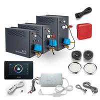 Stepon fabricant 4.5KW-18KW WiFi App contrôle bain de vapeur machine prend en charge le plus professionnel OEM ODM service générateur de vapeur