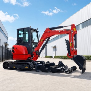 ENVÍO GRATUITO Mini Excavadora de 3.5 Toneladas con Certificación CE, Motor Euro 5, Excavadora Hidráulica de Orugas para Construcción y Jardinería - Product Image 3
