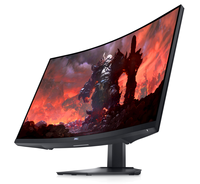 Moniteur de jeu incurvé Dell 32 pouces S3222DGM 165 Hz Full QHD LCD LED VA 2560 x 1440 pixels, rapport d'affichage 16:9