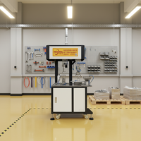 Machine d'enroulement automatique haute vitesse pour câbles simples et doubles, avec distance d'enroulement réglable pour fils AC/DC et équipement de fixation de câbles