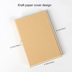 Kraft Paper Multifunctional Note <b>Book</b> Set Thickened Notes for <b>Learning</b> Office School Use Essential for <b>Writing</b> Records - Product Image 3