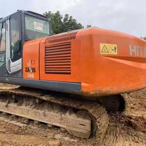 รถขุดตีนตะขาบไฮดรอลิก HitachiZX200มือสองราคาใหม่ - Product Image 1