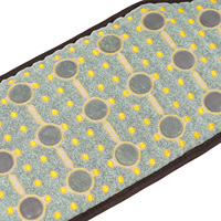 Fanocare Ceinture chauffante de luxe en céramique thermique avec billes de pierres précieuses, infrarouge lointain et lumière rouge photonique pour les douleurs menstruelles