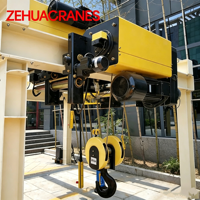 Palans électriques à câble sur mesure de type européen 1t 5t 10t 20t avec variateur de fréquence pour atelier