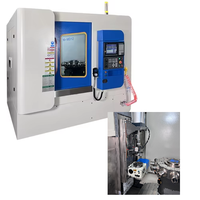 Machine de perçage, taraudage et fraisage CNC multi-broches 12 axes pour la production en série de robinets en laiton et de quincaillerie de salle de bain