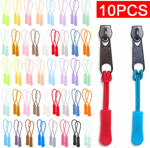 <span class=keywords><strong>Fermeture</strong></span> à glissière extracteur fin ajustement corde étiquette pince de remplacement boucle cassée fixateur cordon Zip onglet sac de voyage valise tente - Product Image 4