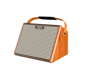 Amplificador de guitarra acústica portátil AROMA de 15W, altavoz BT, micrófono con batería recargable integrada, accesorio para instrumentos de cuerda - Product Image 2