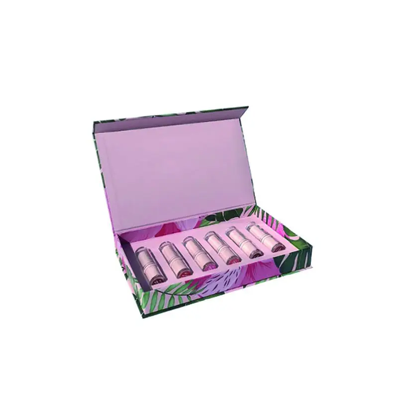 化粧品香水口紅包装箱用段ボールリップグロスリップクリームディスプレイ包装箱高級カスタマイズ
