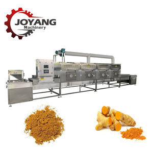 Stérilisateur tunnel industriel à micro-ondes à grandes plaques pour la stérilisation des épices (curry, cumin, curcuma, poivre) - Product Image 5