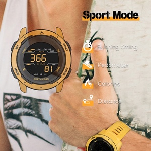 Reloj Digital para Hombre NORTH EDGE, Relojes Deportivos para Hombre, Hora Dual, Podómetro, Alarma, Resistente al Agua 50M, Reloj Digital - Product Image 4