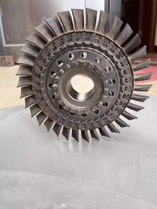 Disque-tambour/Blisk de rotor de compresseur axial multi-étages en superalliage frontal de titane - Product Image 5