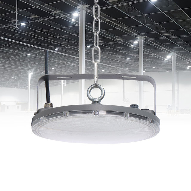 KCD 3000k 100w 150w 200w 300w Industrial Gymnasium High Lumen Dimmable IP65 High Power LED Light High Bay Light with Lens