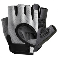 Gants de sport Vilico en polyester à demi-doigts, antidérapants, respirants, absorbant les chocs, légers, avec fermeture à boucle, unisexes, pour la gym et le fitness
