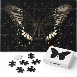 OEM ODM personalización personalizada rompecabezas molde de corte 42 Piezas mariposa insecto patrón rompecabezas Pp rompecabezas para Unisex - Product Image 3