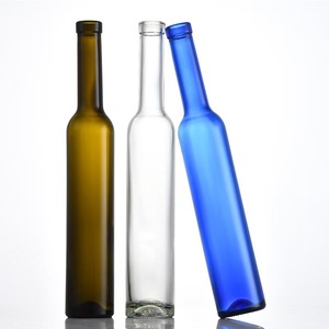 Best-selling500ml Bouteille en verre de vin rouge vert foncé vintage avec film d'étanchéité en liège et bois tendre pour vin rouge sec, <span class=keywords><strong>vodka</strong></span> et tequila. - Product Image 2
