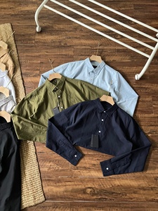 Camisa de manga larga para hombre, estilo casual vintage, 100% algodón, con bordado de caballo, estilo Ralph Lauren. - Product Image 2