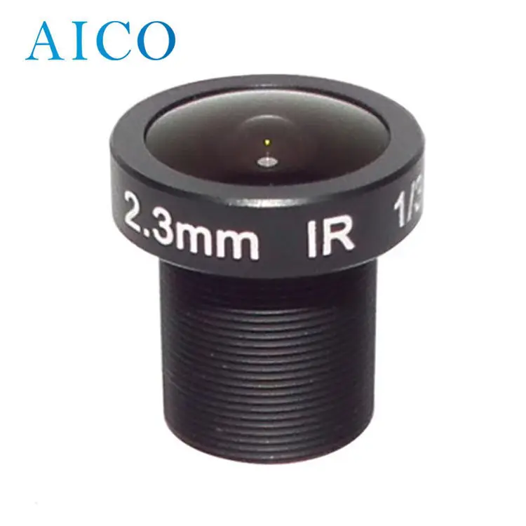 2.3 mm 1/3" F2.2 3.5mp FL 2.3mm wide angle M12 smount m12x0.5 s-mount security cctv board camera lenses lens