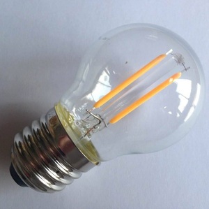 Ampoule LED <span class=keywords><strong>Edison</strong></span> G45 240V E27 <span class=keywords><strong>Mini</strong></span> Globe Vintage 2200K CCT 1W-6W, ampoule à filament LED, corps en verre, décorative, pour alimentation électrique AC - Product Image 4