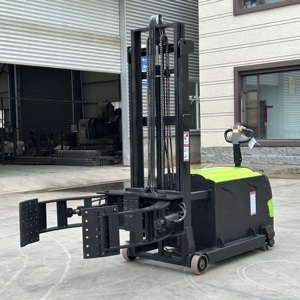 Chariot élévateur à rouleaux électrique 1 tonne, 1,5 tonne, 3 m, pour manutention de rouleaux de papier, transpalette électrique, gerbeur à rouleaux - Product Image 3