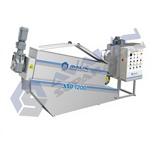 Máquina Industrial de Deshidratación de Lodos ASD-1200, Centrífuga Separadora, Equipo de Tratamiento de Agua - Product Image 1