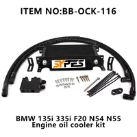 Kit de refroidissement d'huile moteur SYPES pour 135i 335i F20 N54 N55, neuf, en plastique et alliage d'aluminium, refroidissement d'huile spécifique