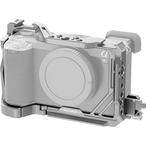 Cage pour appareil photo <span class=keywords><strong>NEEWER</strong></span> A7C II A7CR en aluminium avec base QR type Arca, antidérapante, pour <span class=keywords><strong>Sony</strong></span> RS, pince de câble pour cardan, rail NATO - Product Image 1