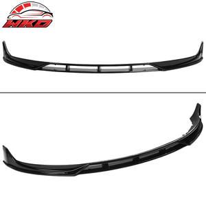 Pour Tesla Model 3 2017-2023 IKON Spoiler de pare-chocs avant, séparateur, 4 pièces, noir brillant, kit carrosserie de haute qualité - Product Image 5