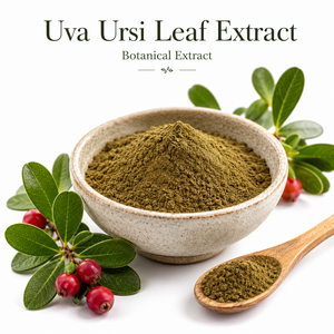 Poudre botanique de feuilles d'<span class=keywords><strong>Arctostaphylos</strong></span> Uva Ursi de qualité supérieure HBEUNDAS, spécification personnalisée, extrait de feuilles d'Uva Ursi - Product Image 1