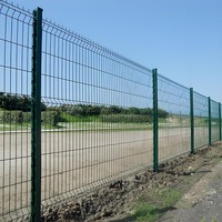 Clôture en fil métallique soudé en V 3D facile à assembler pour les bordures de jardin et l'aménagement paysager