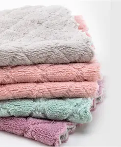 Microfiber शोषक सुखाने ऑटो कार धोने सफाई तौलिया कपड़ा