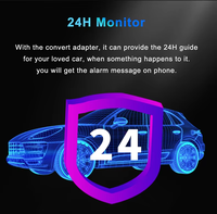 Aplicación gratuita Ubicación del coche 4G(4K + 1080P) Seguimiento de vídeo Cámara de salpicadero en la nube/Canales Daul con SOS/Monitoreo/Vibración/Alarma antirrobo