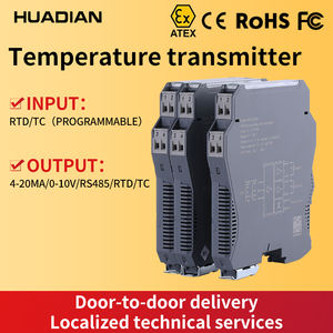 Модуль изоляции и преобразования температурного сигнала 4-20 мА, термометр Pt100, преобразователь температуры DC24V, модуль сбора температурных данных - Product Image 1