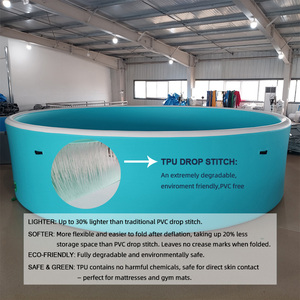 Piscinas redondas grandes con accesorios de herramientas para piscina, piscina inflable portátil personalizada para exteriores para Niños y Familias adultas - Product Image 4