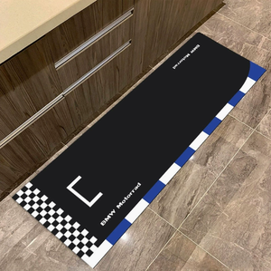 Tapis de sol fantaisie TEMU avec logo moto, lavables, couleur personnalisable, résistants à la saleté, antidérapants en caoutchouc, pour passionnés - Product Image 4