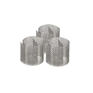 60 Mesh 70 Mesh Stainless Steel Dixon Rings For Distillation Column Or Laboratory Tower Packing