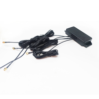 Antenne GPS 5Gx4 5 en 1 étanche IP67, antenne MIMO omnidirectionnelle, montage adhésif à vis, antenne combinée multibande GPS GNSS LTE